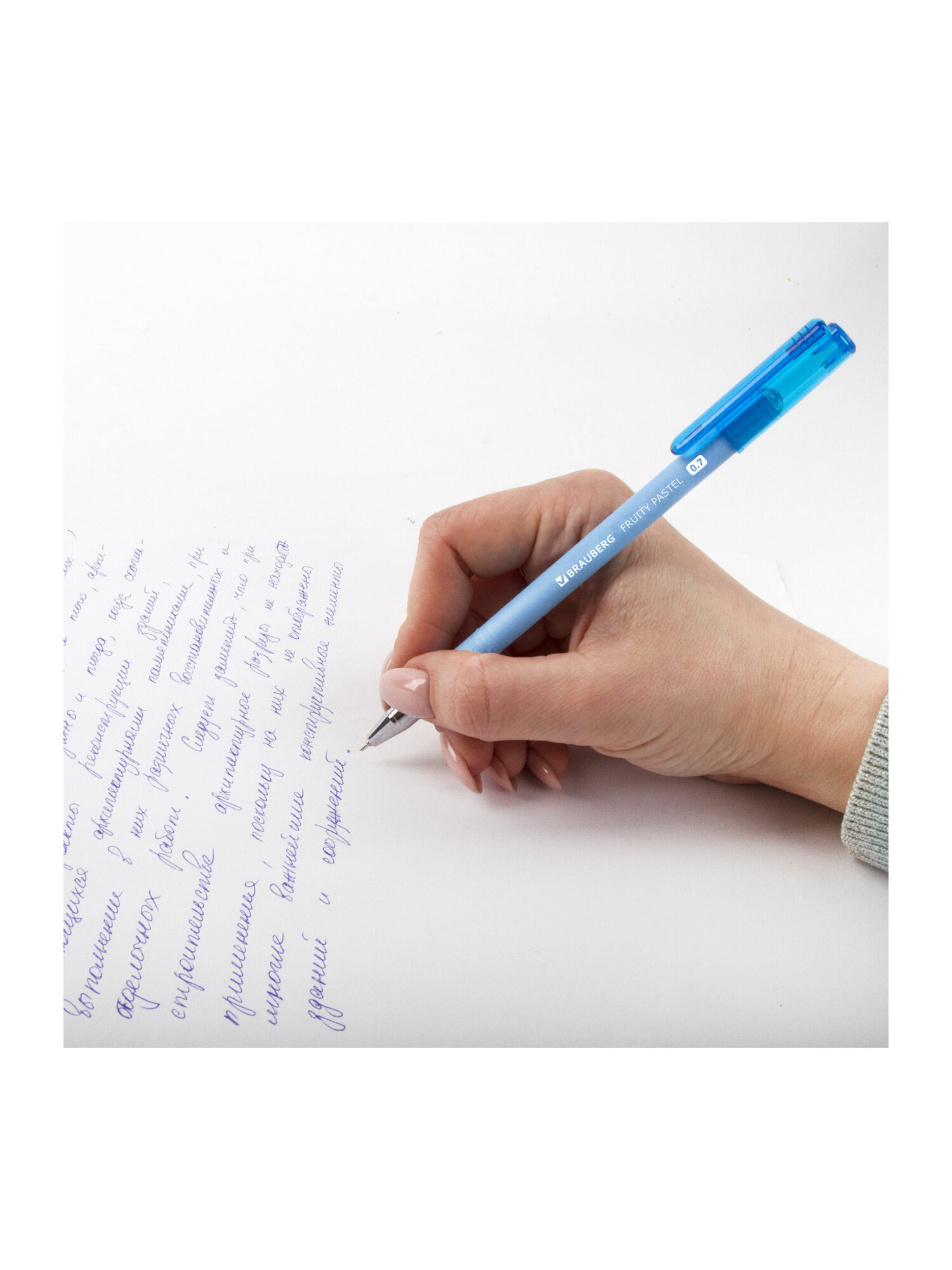 Ручка шариковая Brauberg 12 шт. - фото 15