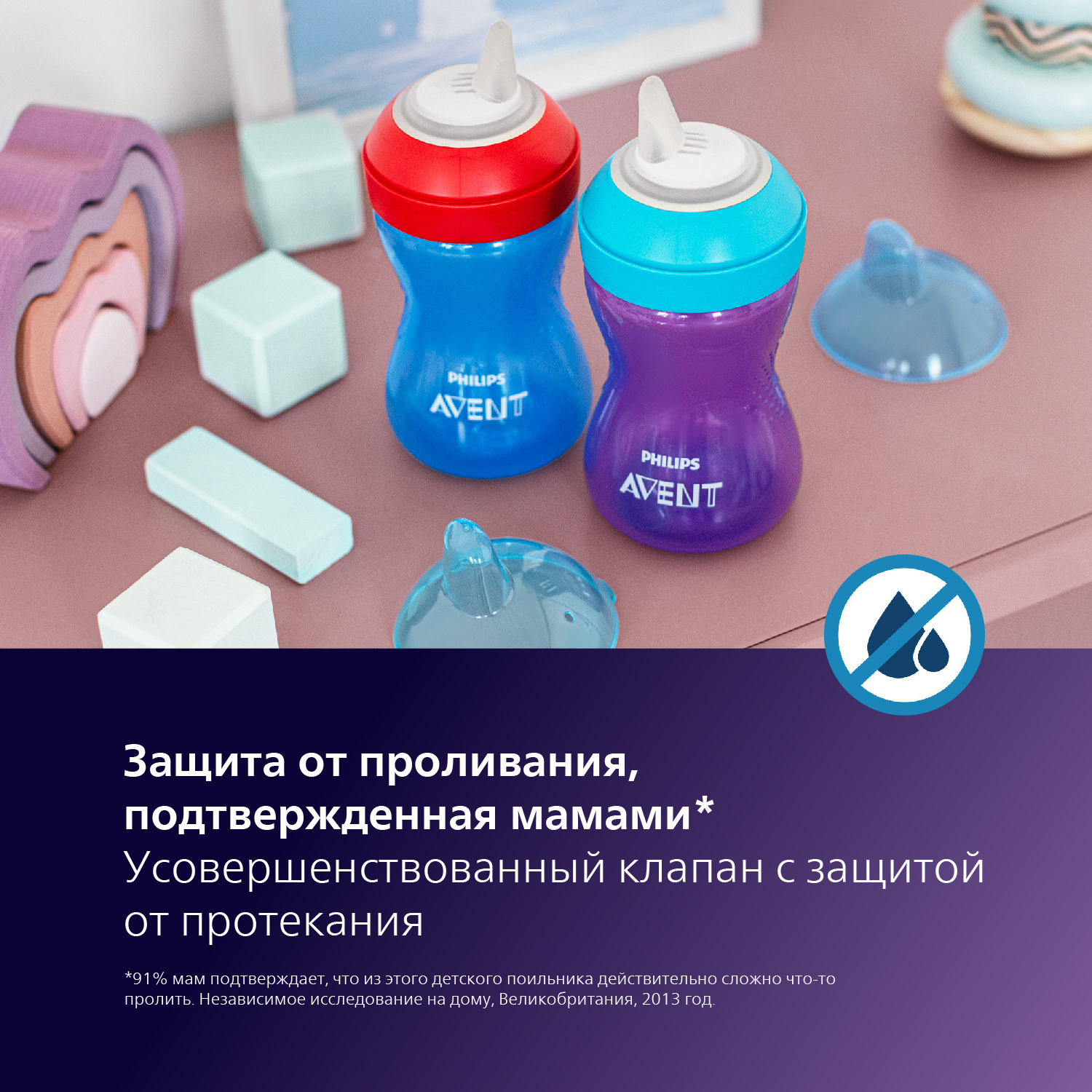 Поильник Philips Avent 300 мл - фото 3