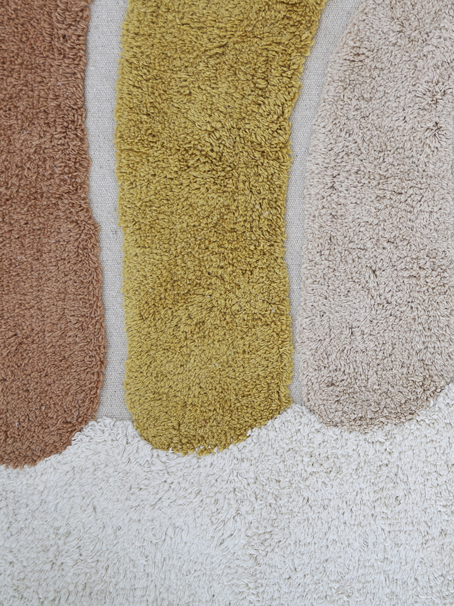 Ковёр Nattiot Радуга ириска 110 x 110 см - фото 2