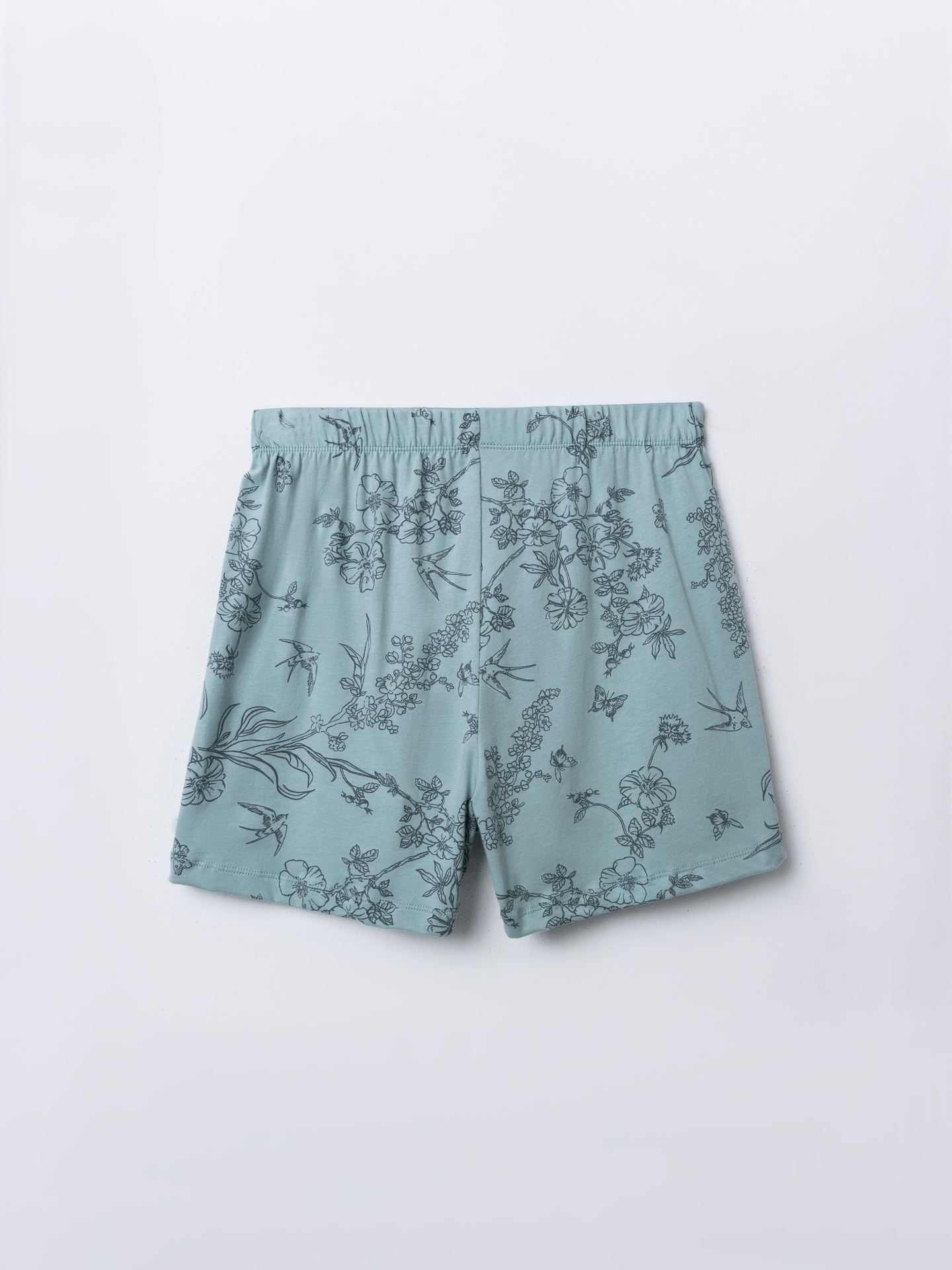 Пижама Mark Formelle (Марк Формэль) 592654/шалфей +ласточки в саду на шалфее - фото 8