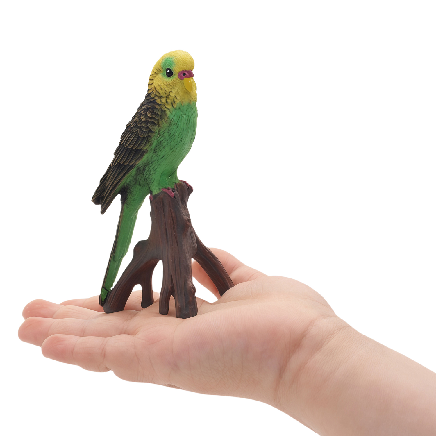 Фигурка Детское Время Волнистый попугайчик зеленый - фото 2