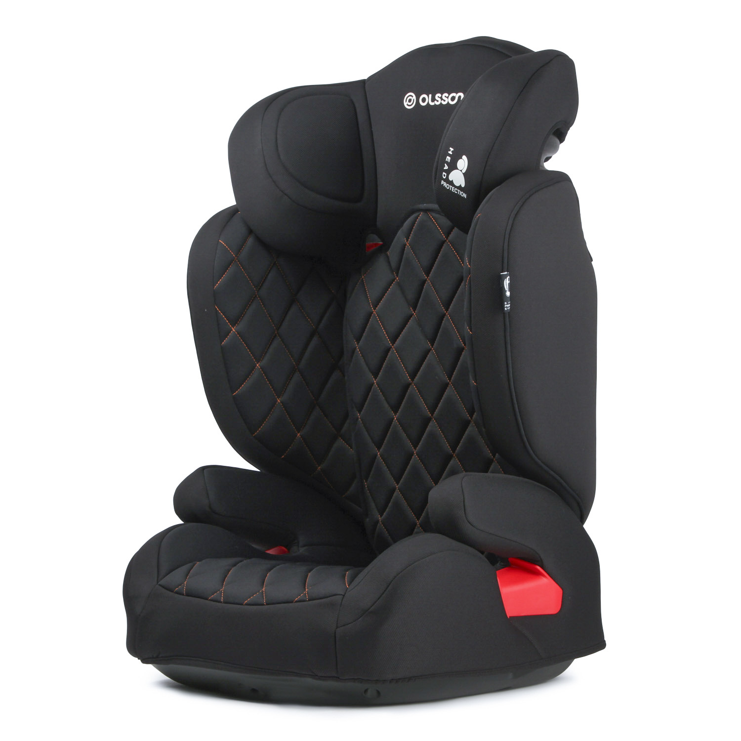 Автокресло Olsson Flash Black Sport 2/3 (15-36 кг) черный - фото 1