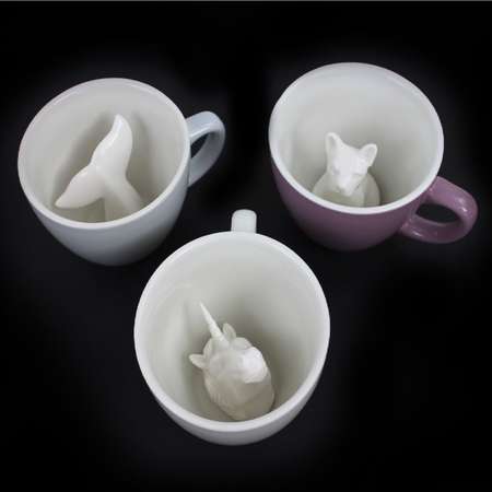 Кружка Creature Cups с единорогом Magic Blue