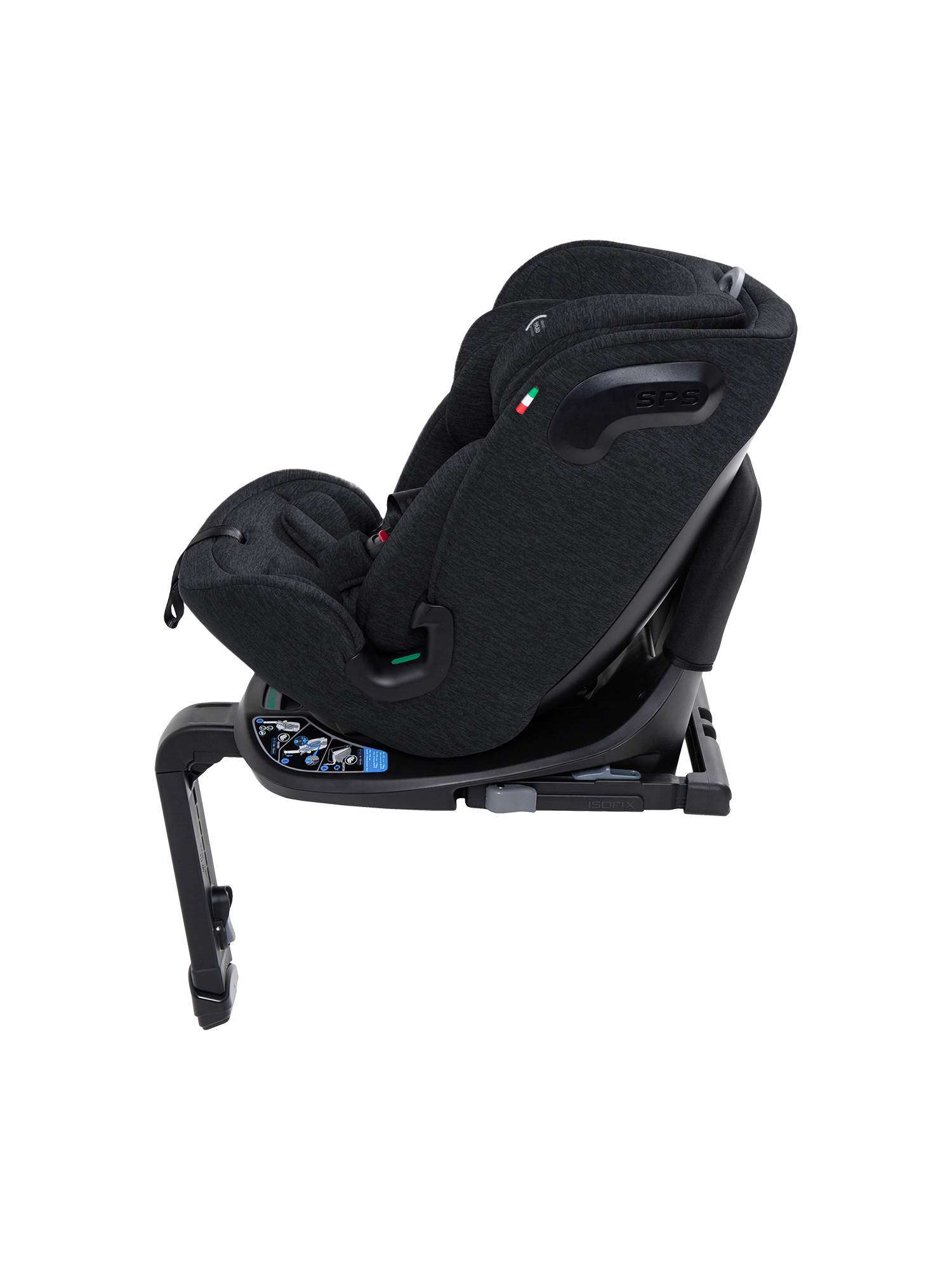 Автокресло Sweet Baby Voyager P12 Pro Black Isofix 0+/1/2/3 (0-36 кг) черный - фото 26