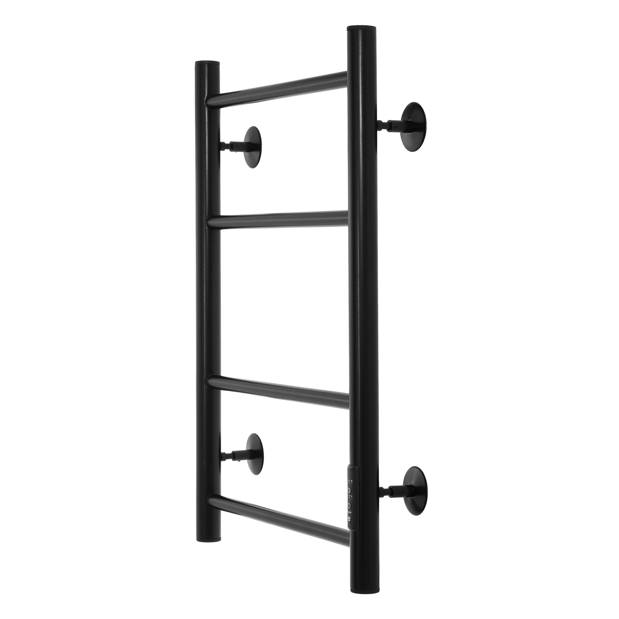 Полотенцесушитель электрический Energy ROUND 600x400 черный - фото 6