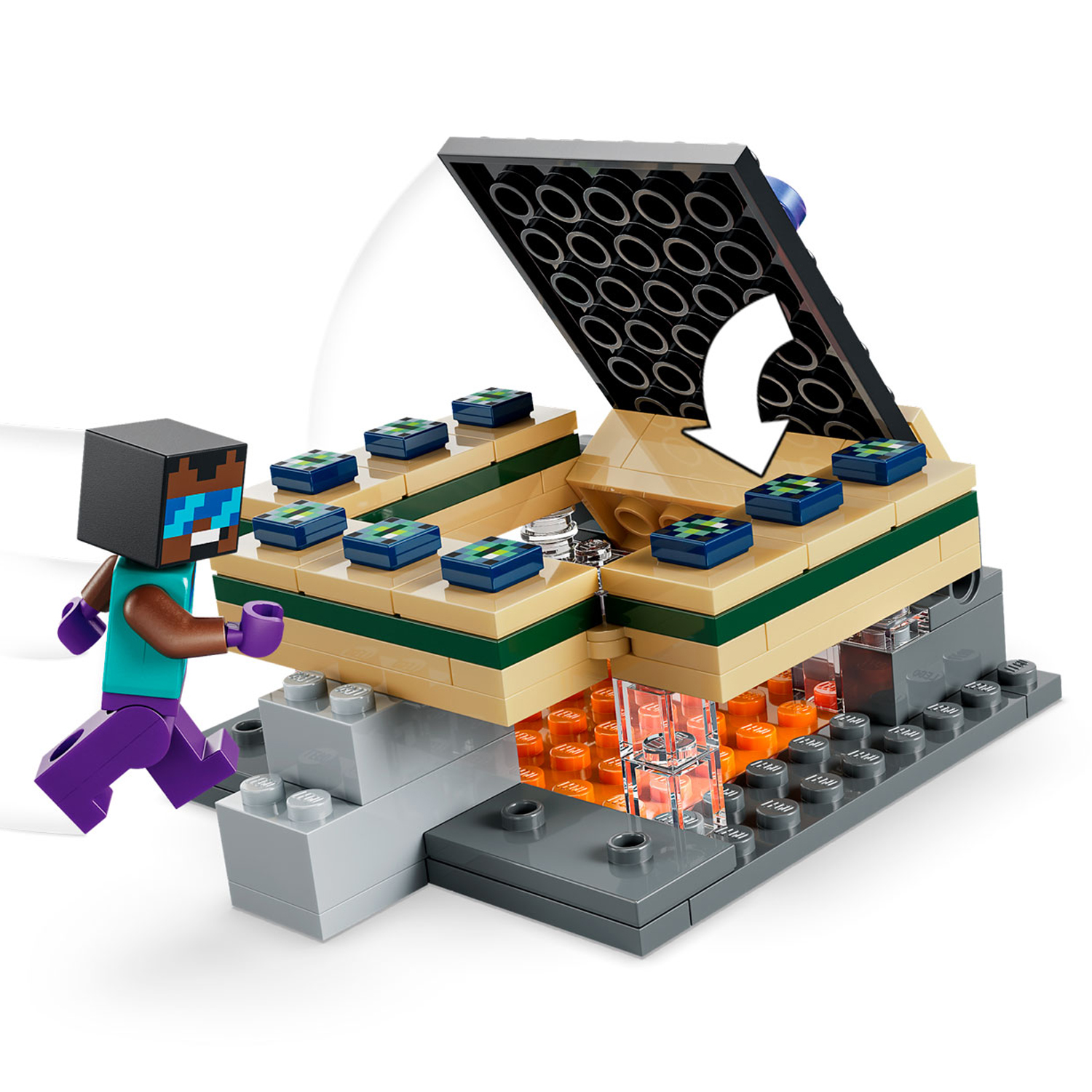 Конструктор LEGO Minecraft Путешествие к порталу Края 192 дет. - фото 7