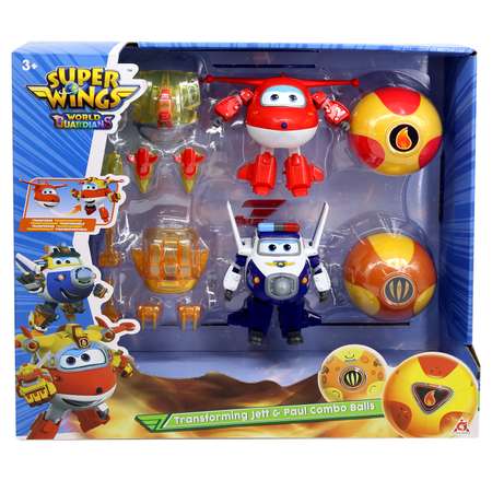 Игровой набор Super Wings Джетта и Пола