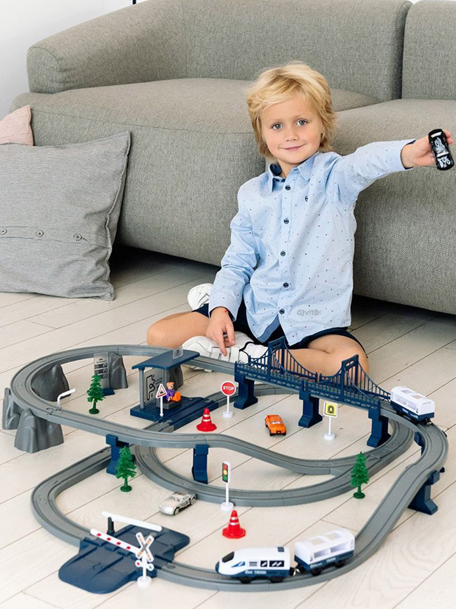 Набор железнодорожный Givito G211-018 - фото 2