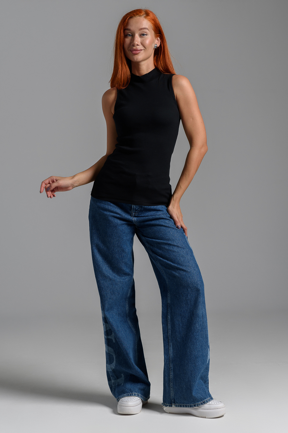 Майка Натали Суслова 14438/1 черный - фото 3