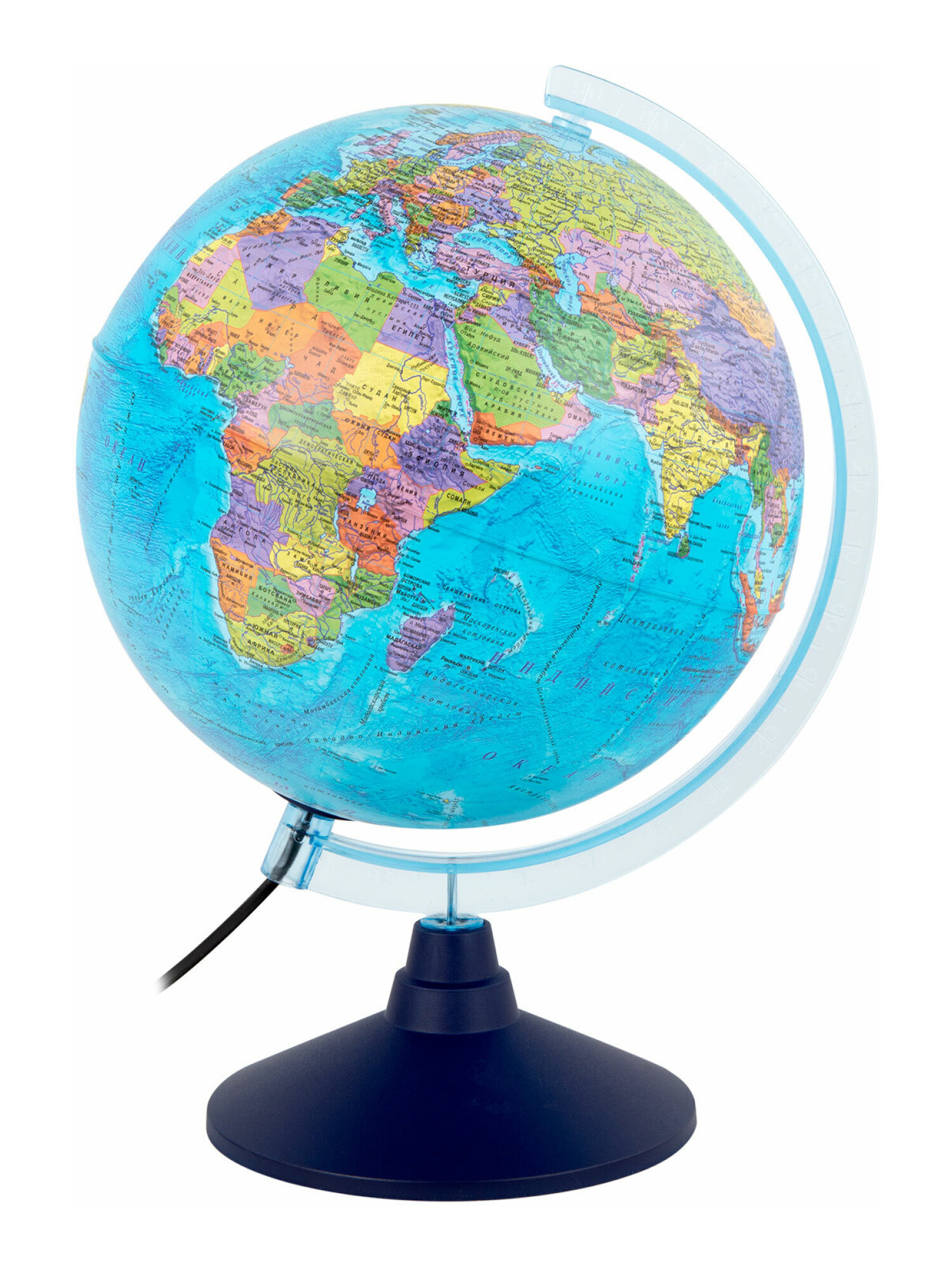 Глобус Globen интерактивный политический с подсветкой и VR очками диаметр 25 см - фото 14