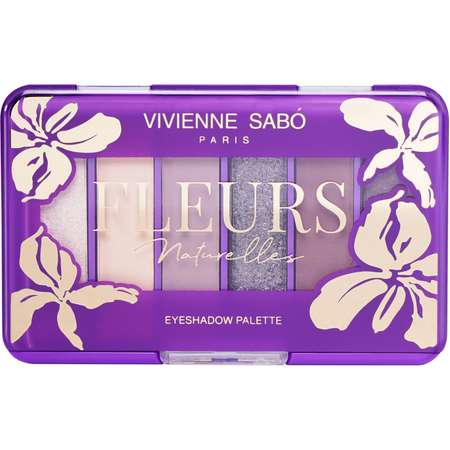 Палетка теней для век Vivienne Sabo Fleurs naturelles тон 03