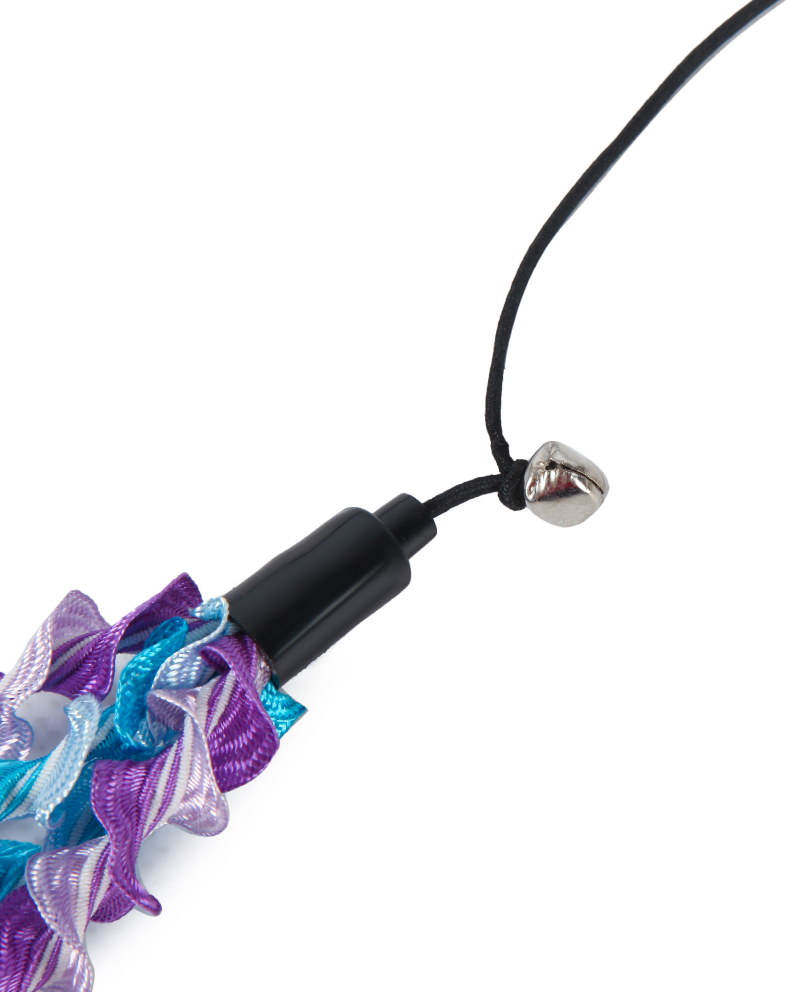 Игрушка для кошек Barbaks Дразнилка с лентами-кудрями 47см - фото 3