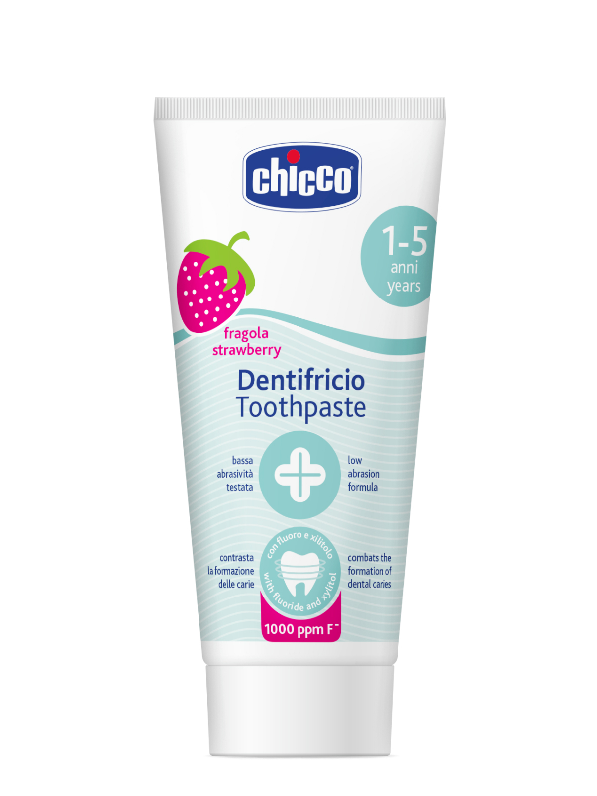 Зубная паста Chicco с фтором Клубничный - фото 10