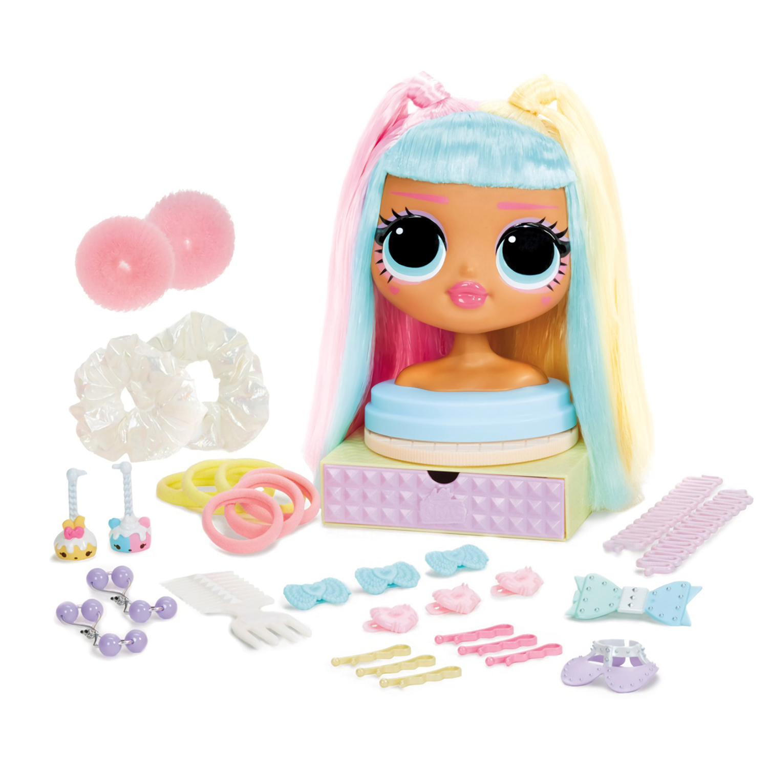 Игрушка L.O.L. Surprise! торс для причесок OMG Cndylcs - фото 1