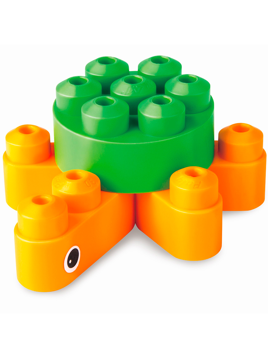 Конструктор Hape Птицы и звери из мини-блоков 13 дет. - фото 9