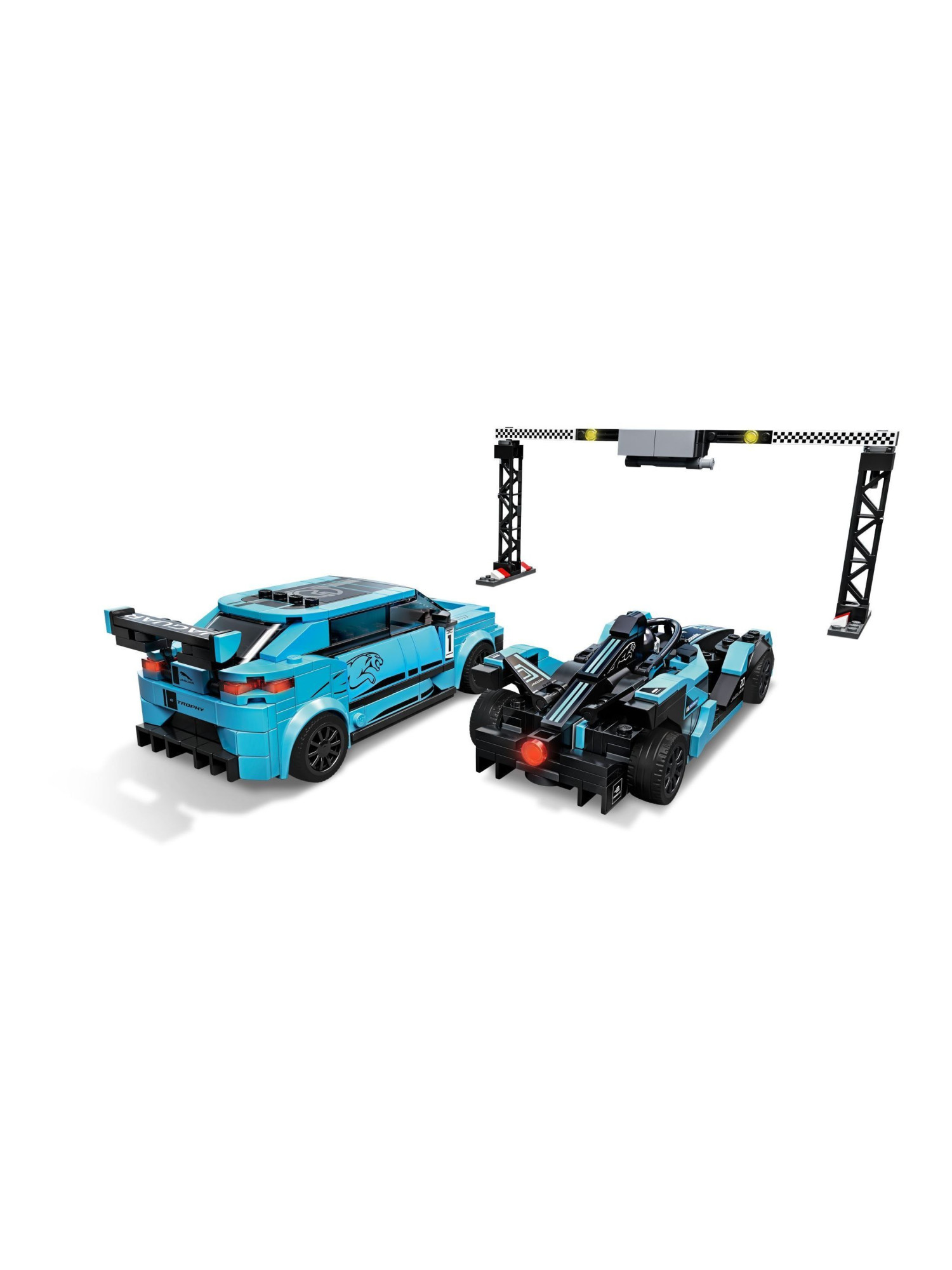 Конструктор LEGO Speed Champions Formula E Panasonic Jaguar 565 дет. - фото 4