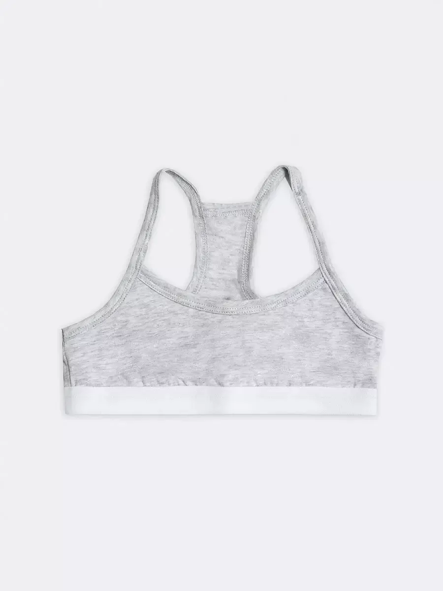 Топ 3 шт Mark Formelle (Марк Формэль) 517707-3/белый + серый меланж 4306-А +черный - фото 7