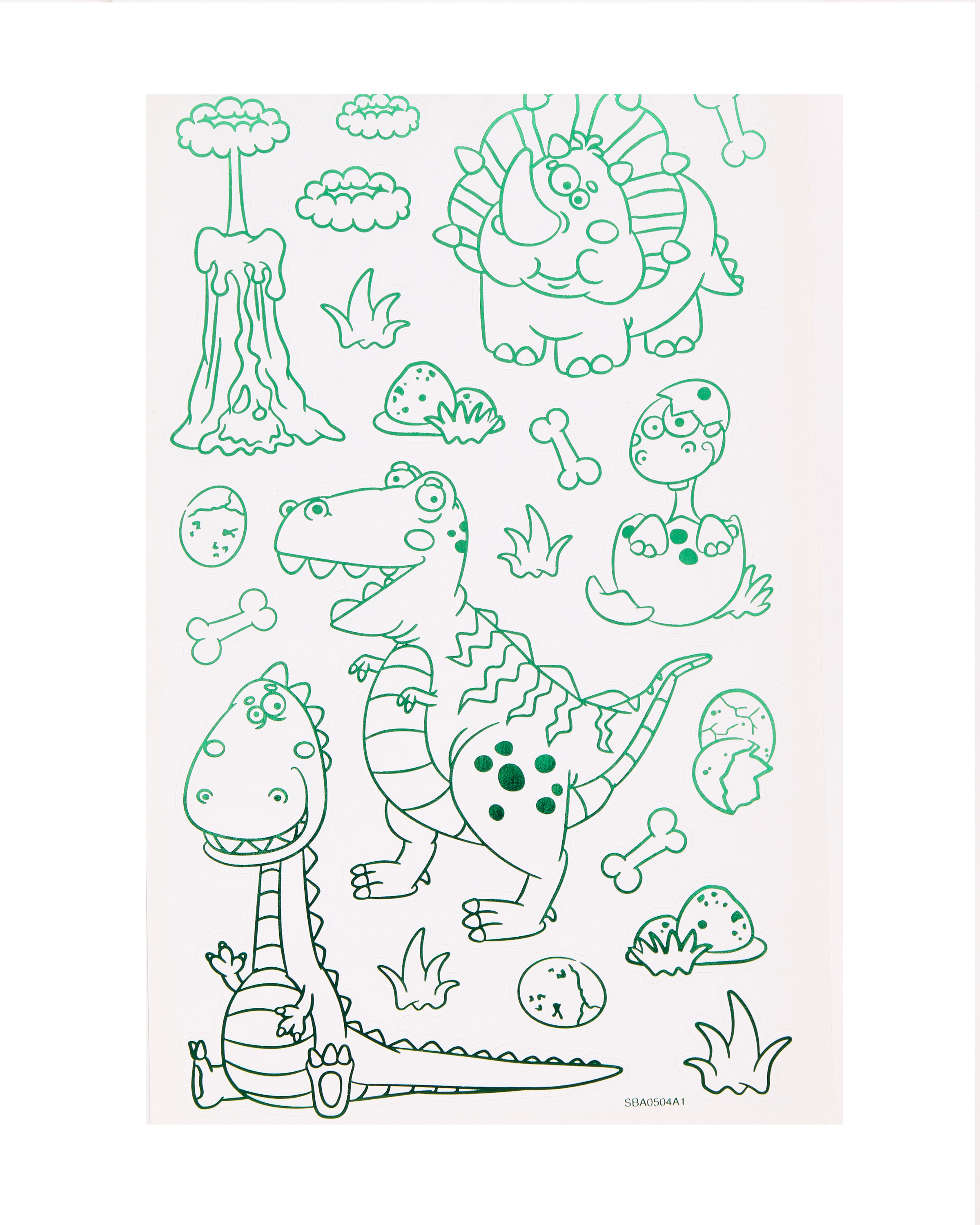 Альбом Attivio Динозавры 80 шт. - фото 3