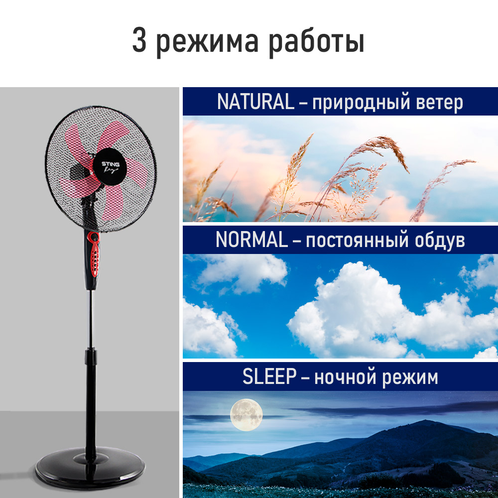 Вентилятор напольный STINGray - фото 9