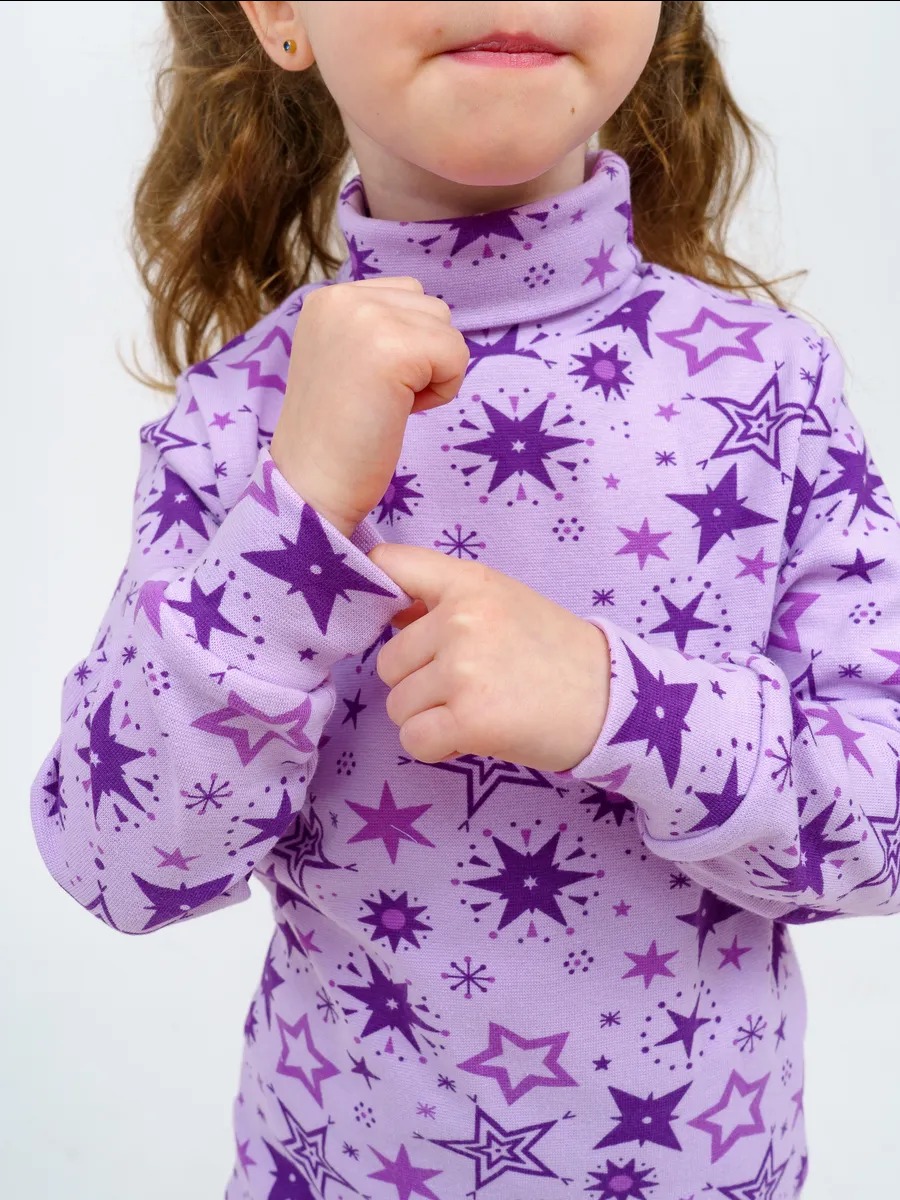 Водолазка TOTEMFOX 231РНАБ2(2)F/сиреневый - фото 5