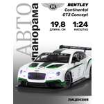 Автомобиль АВТОпанорама Bentley Continental GT3 Concept 1:24