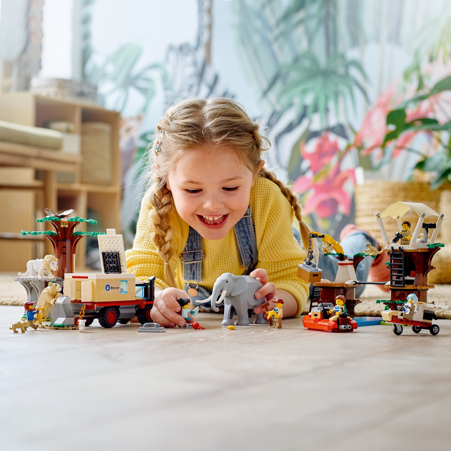 Конструктор LEGO City Wildlife Rescue Camp 503 дет. - фото 10