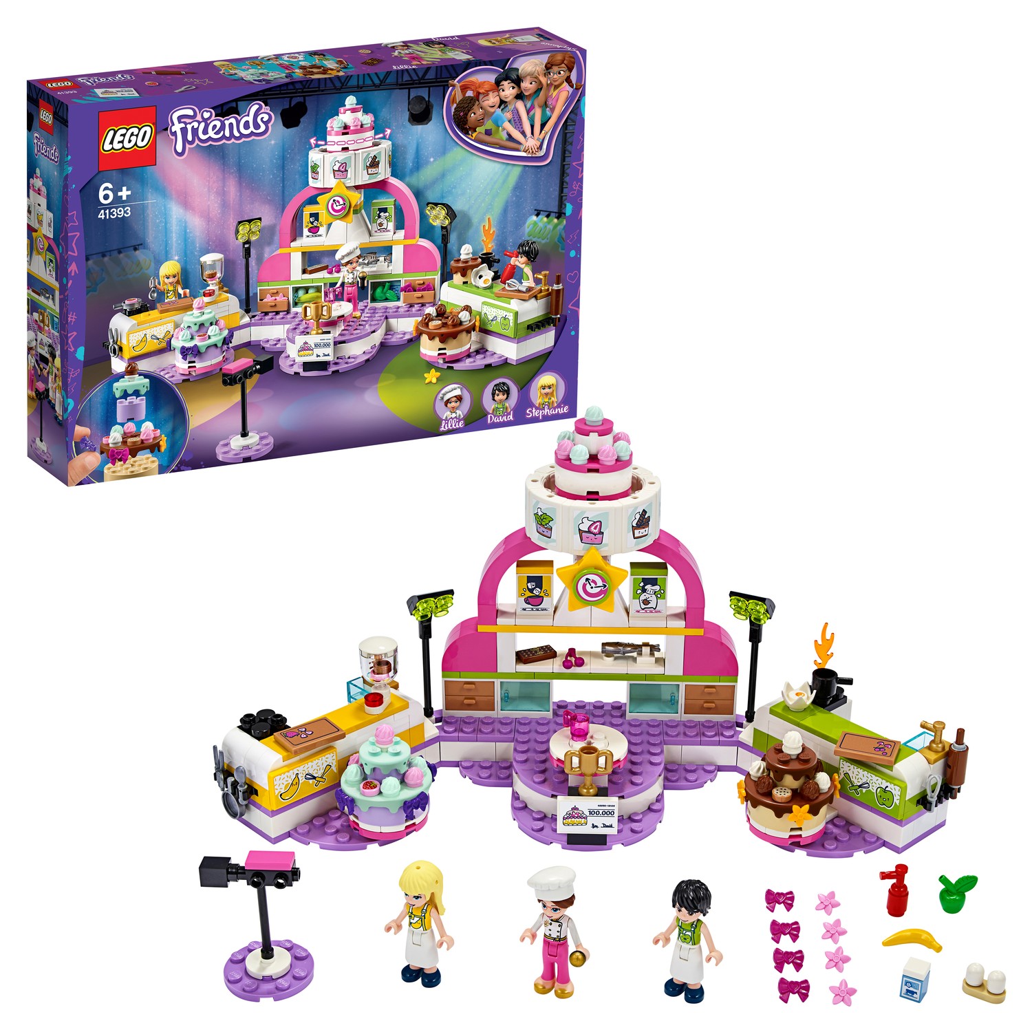 Конструктор LEGO Friends Соревнование кондитеров 361 дет. - фото 1