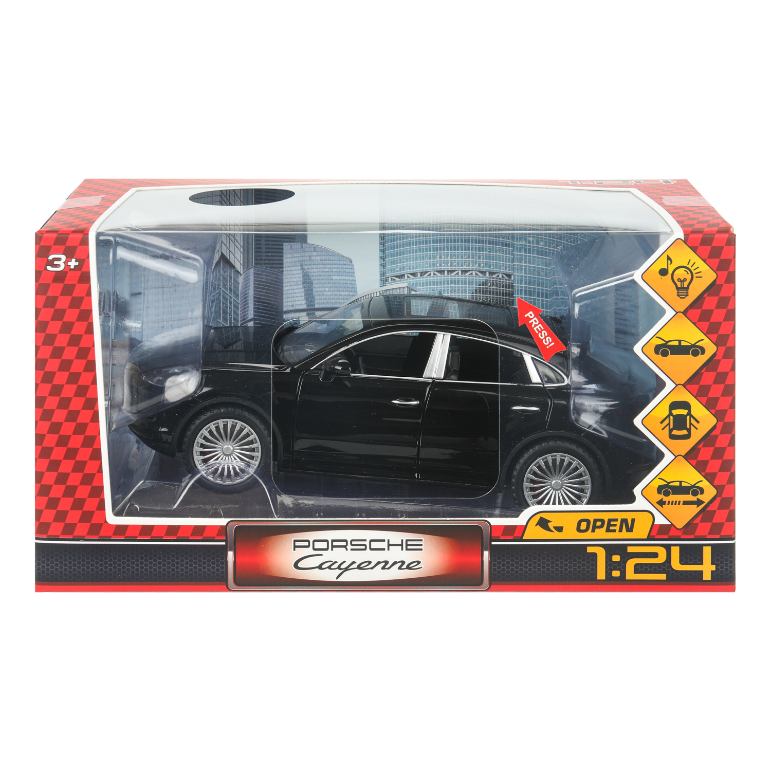 Автомобиль Huada Toys Porsche Cayenne 1:24 401694 - фото 2