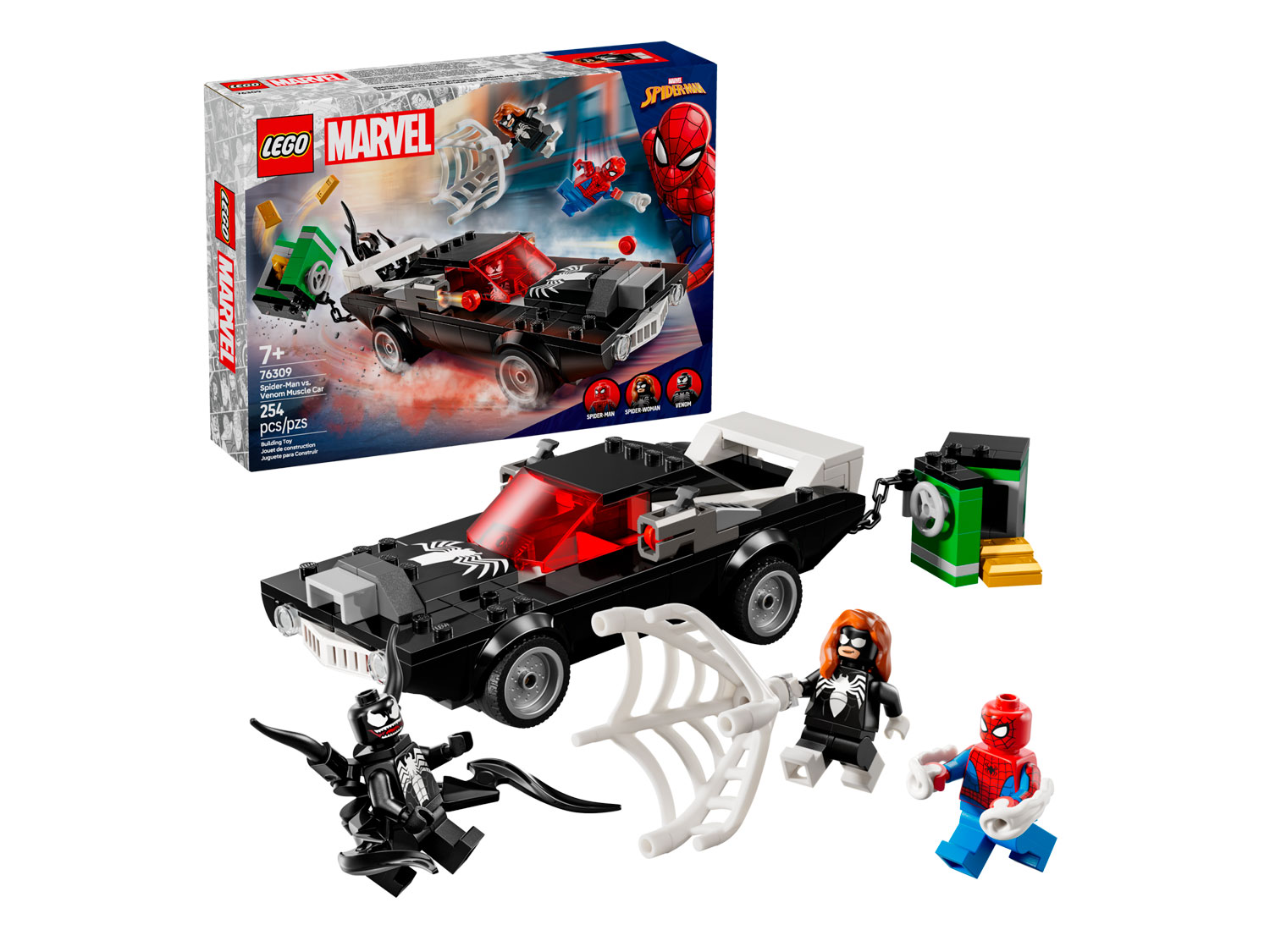 Конструктор LEGO Marvel Super Heroes Человек-паук 254 дет. - фото 1