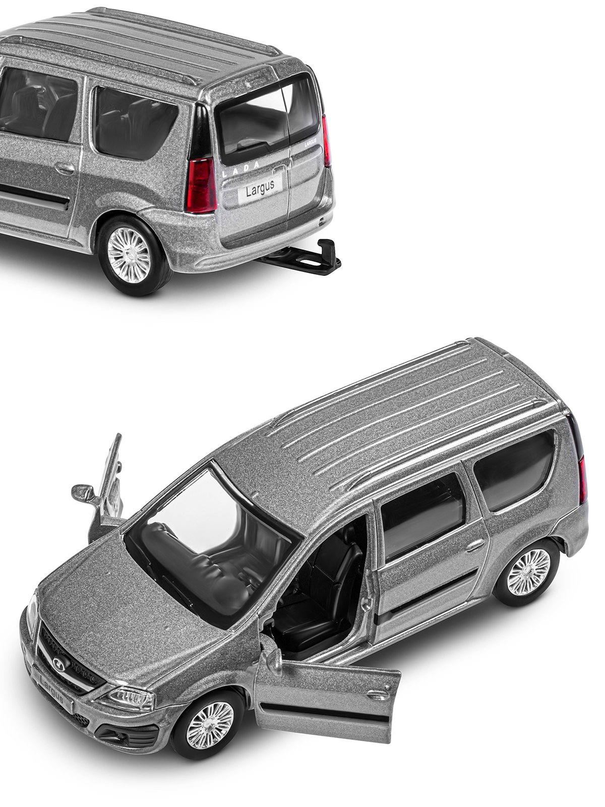 Автомобиль АВТОпанорама LADA Largus 1:43 JB1251628 - фото 12