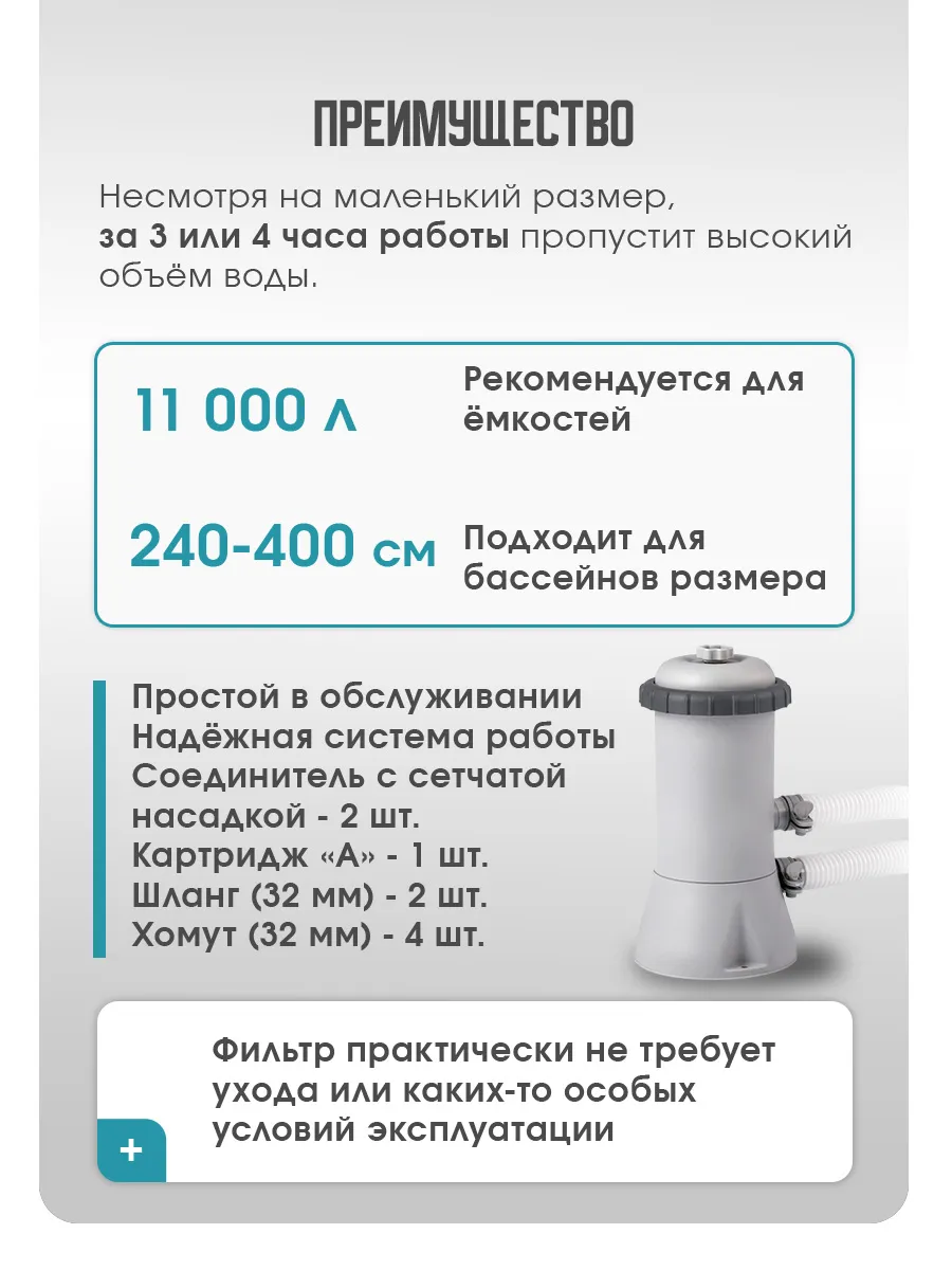 Бассейн Intex Круглый - фото 4