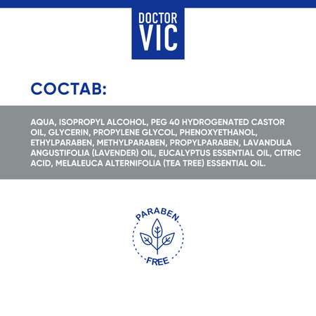 Спрей для собак Doctor VIC для нейтрализации запаха в период течки 100мл