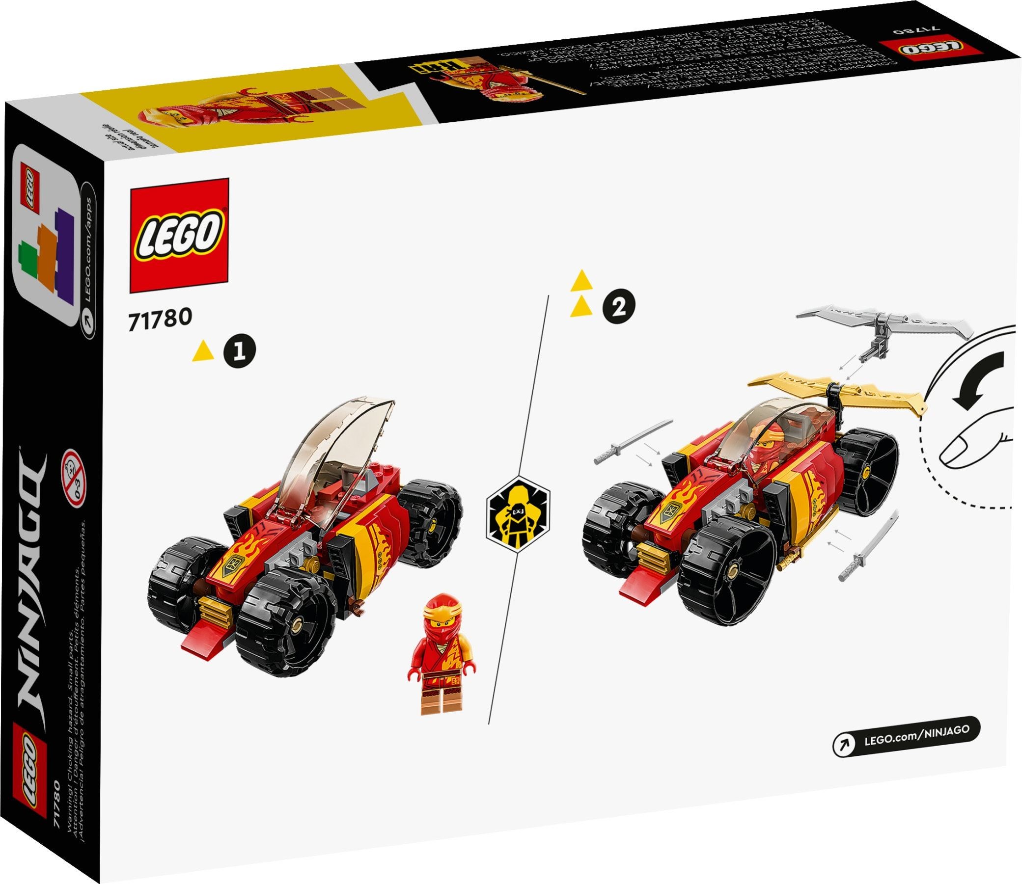 Конструктор LEGO NINJAGO 71780 94 дет. - фото 4