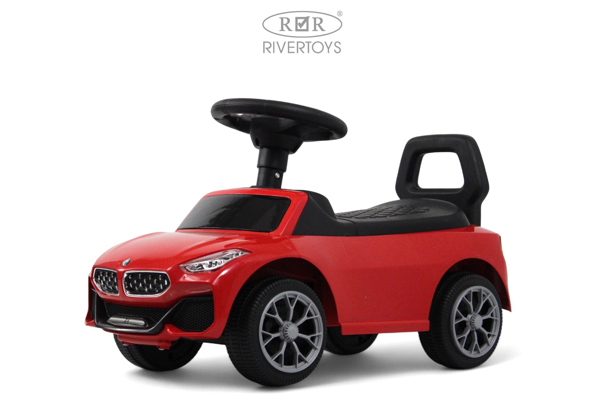 Каталка RIVERTOYS Z004ZZ-B-RED красный - фото 1