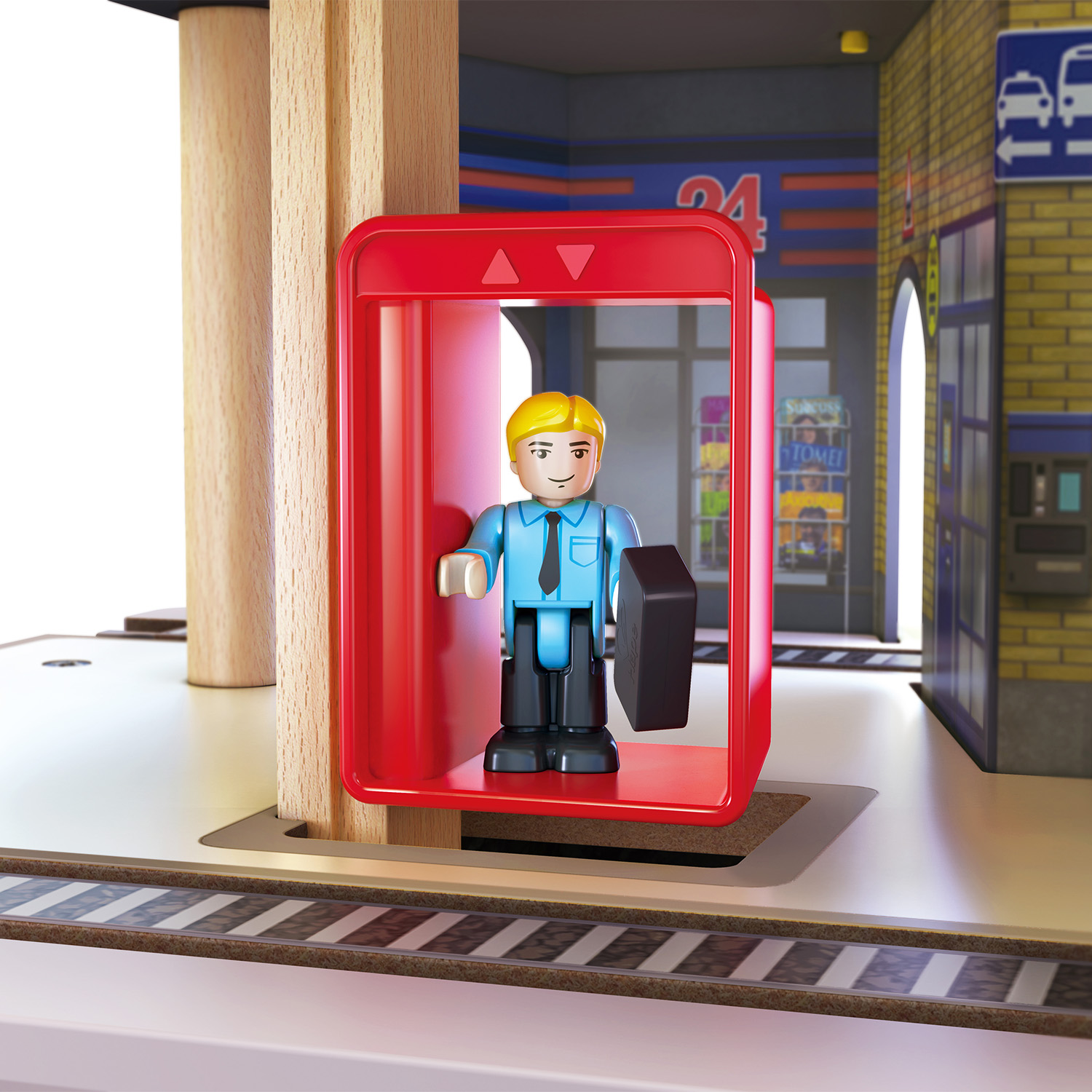Набор железнодорожный Hape E3883_HP - фото 6