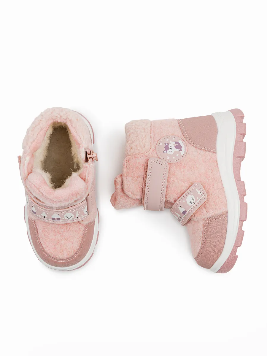 Валенки KDX FL-29 pink - фото 1