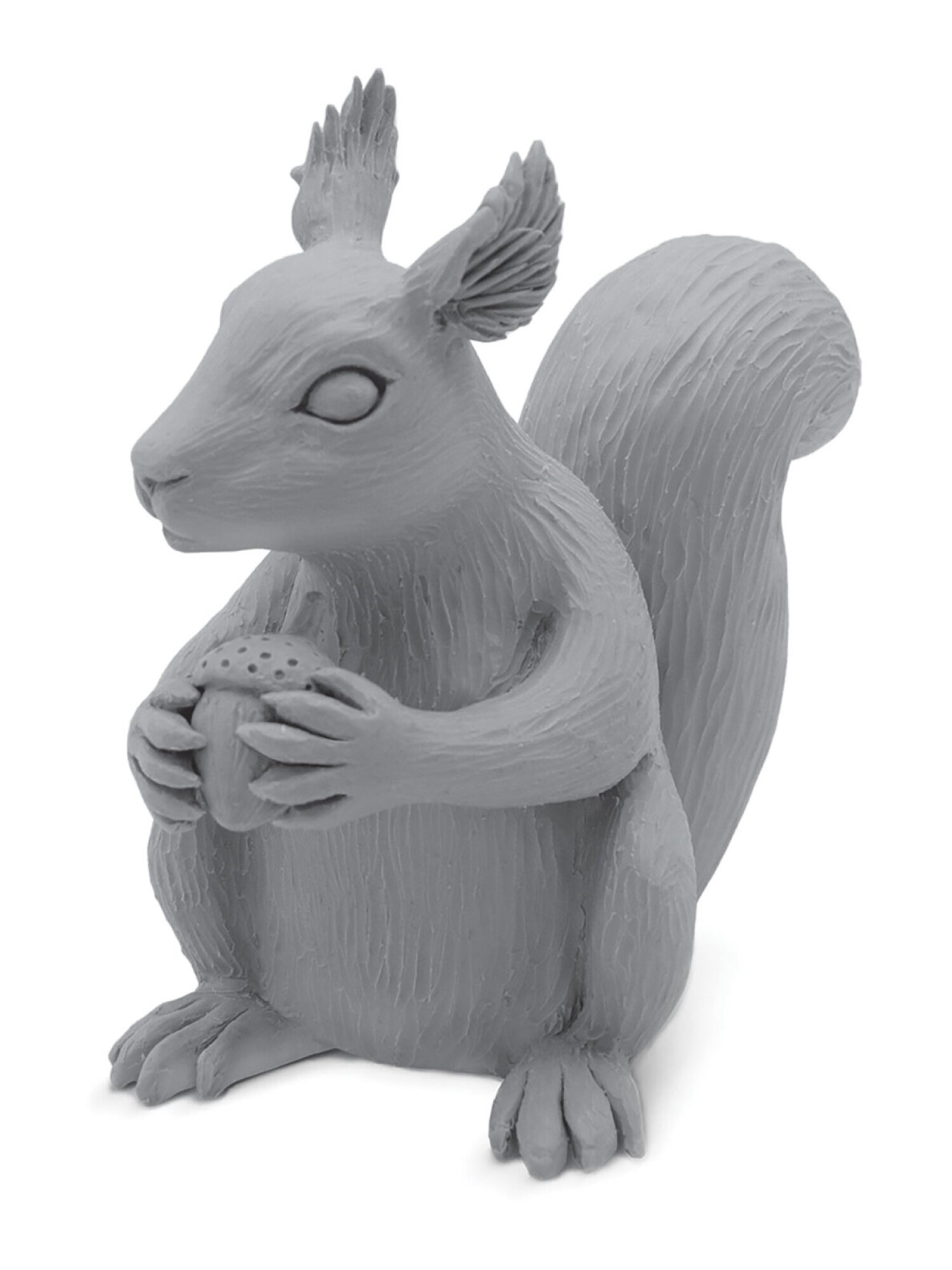 Пластилин Brauberg серый 1 цв. - фото 5