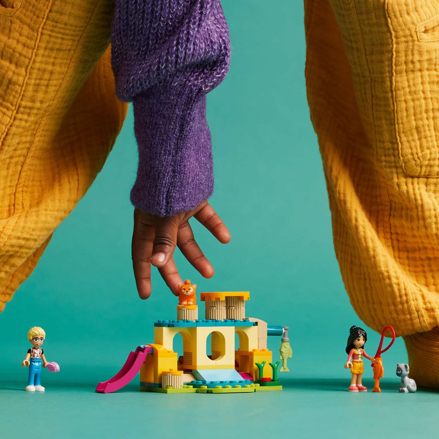 Конструктор LEGO Friends Приключение на площадке 87 дет. - фото 6