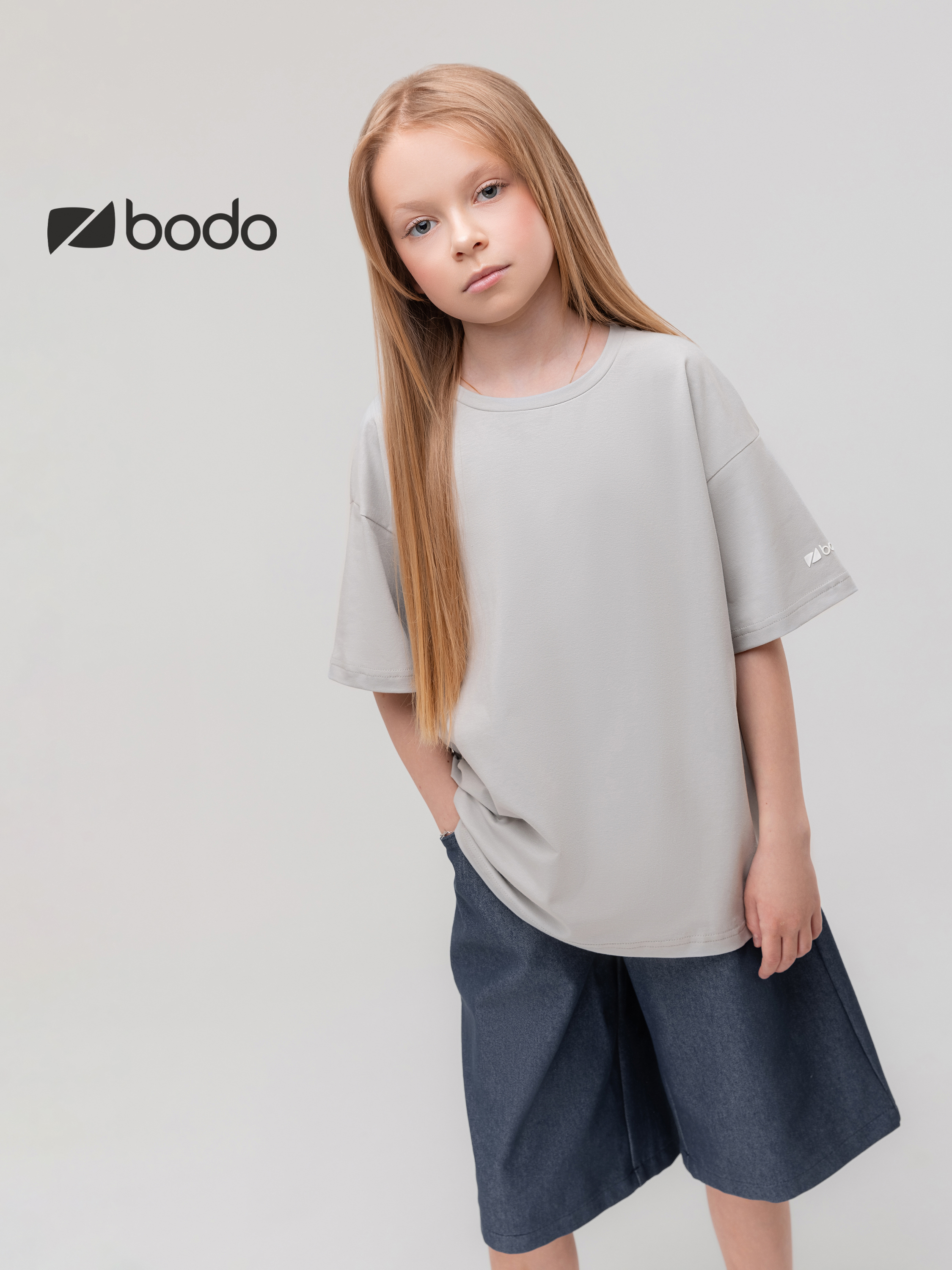 Футболка Bodo 36-150MU_серый - фото 4