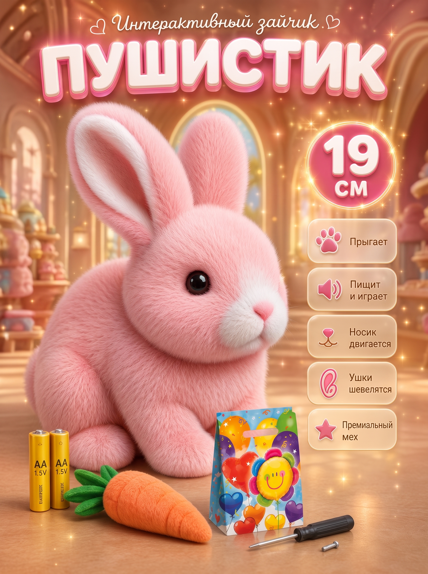 Мягкая игрушка FAVORITSTAR DESIGN - фото 1