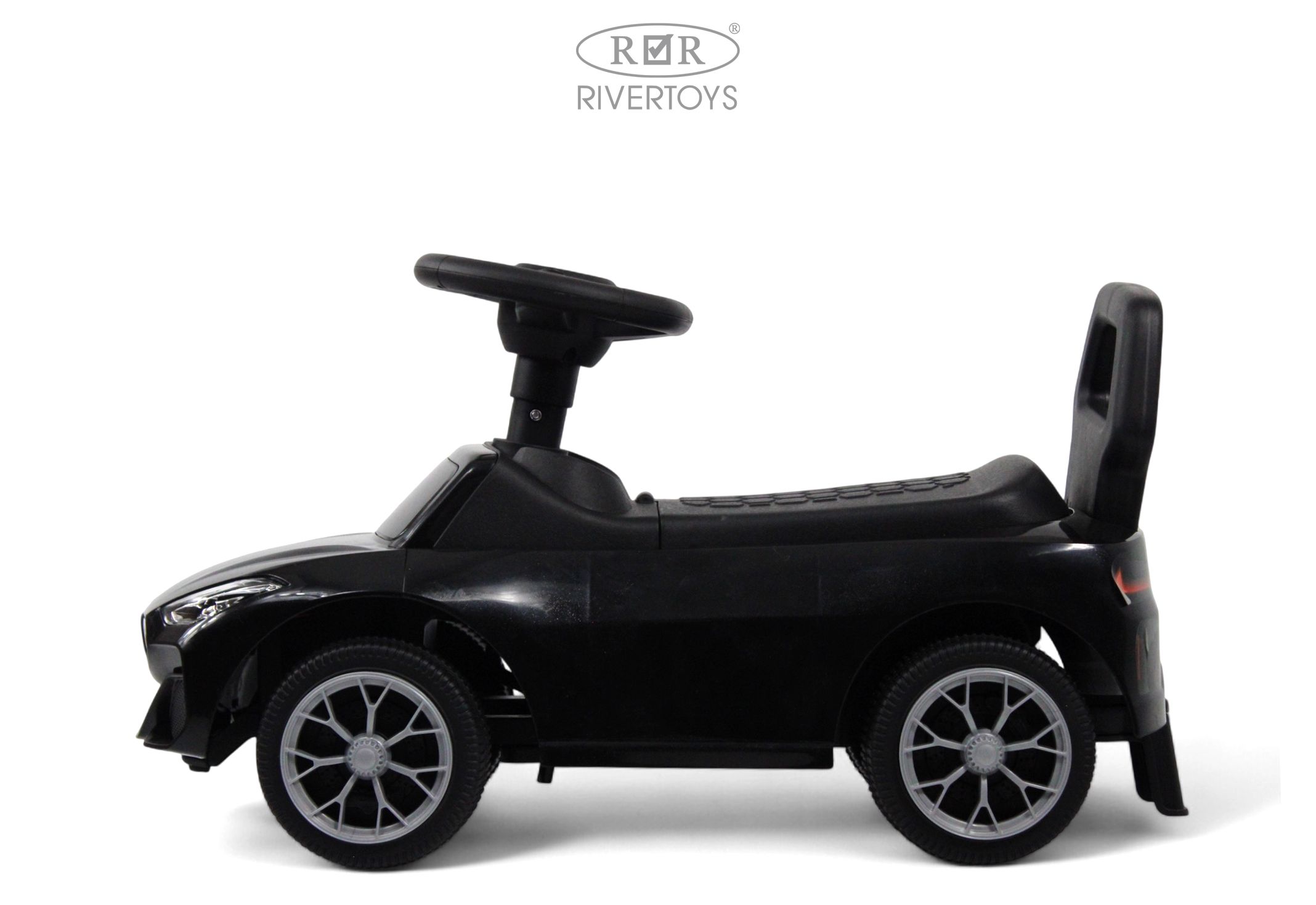 Каталка RIVERTOYS Z004ZZ-B-BLACK черный - фото 7