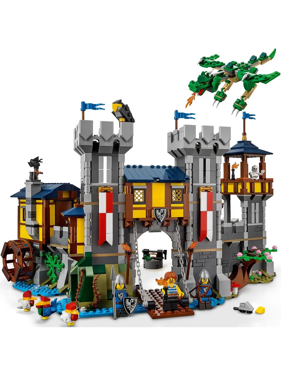 Конструктор LEGO Creator Средневековый замок 1426 дет. - фото 3