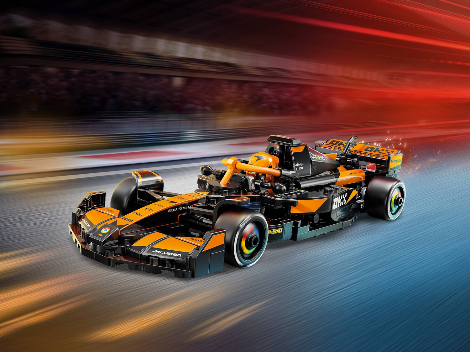 Конструктор LEGO Speed Champions McLaren MCL38 269 дет. - фото 9