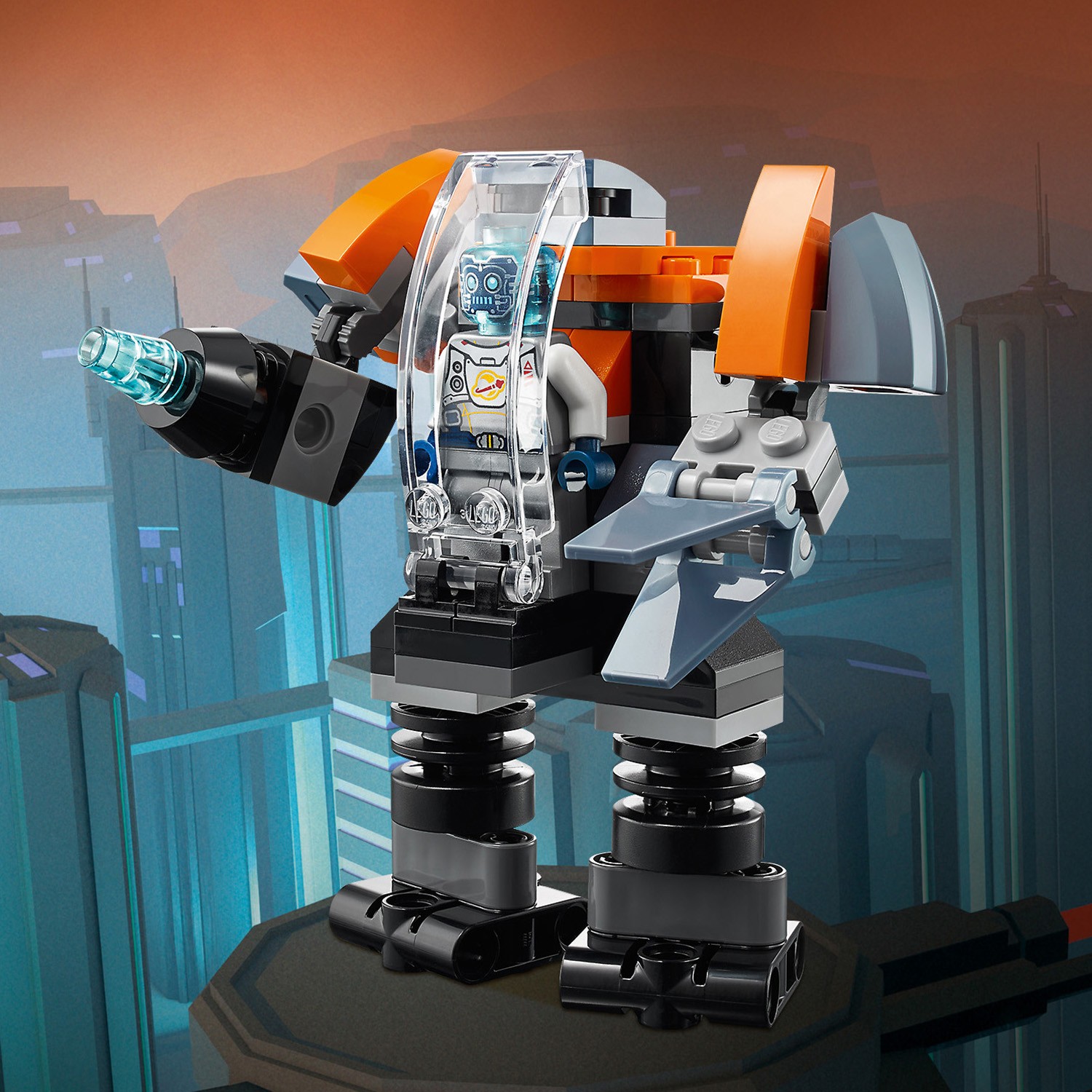 Конструктор LEGO Creator Кибердрон 113 дет. - фото 7