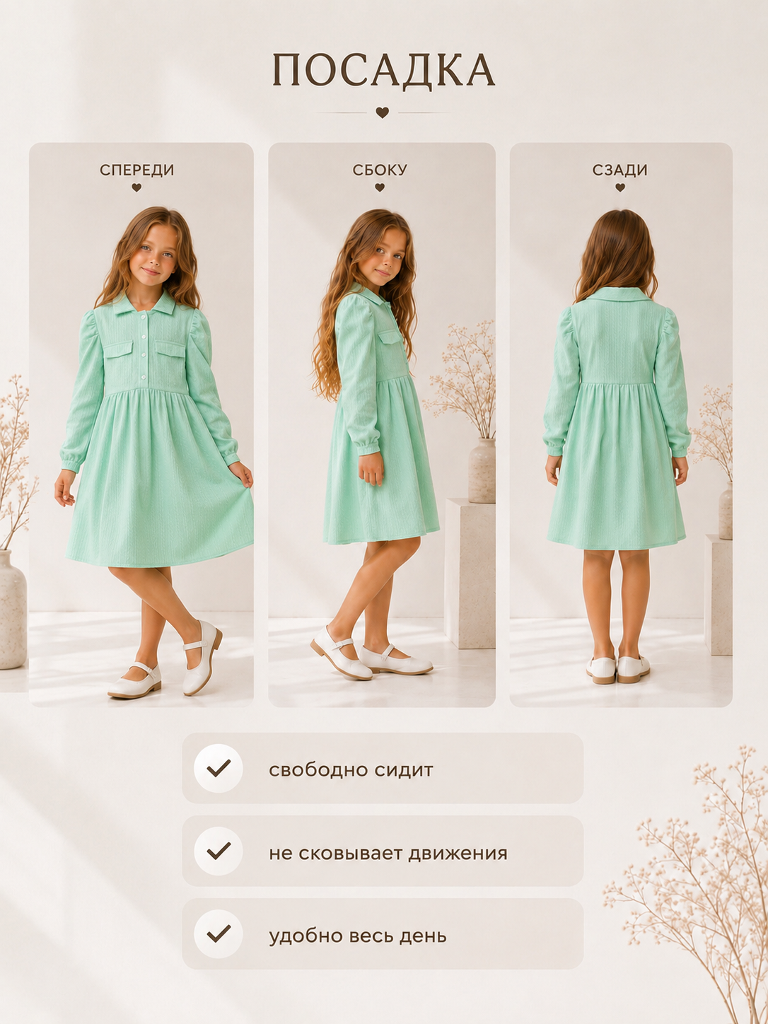 Платье NATIVIA ПКД/салатовый - фото 12