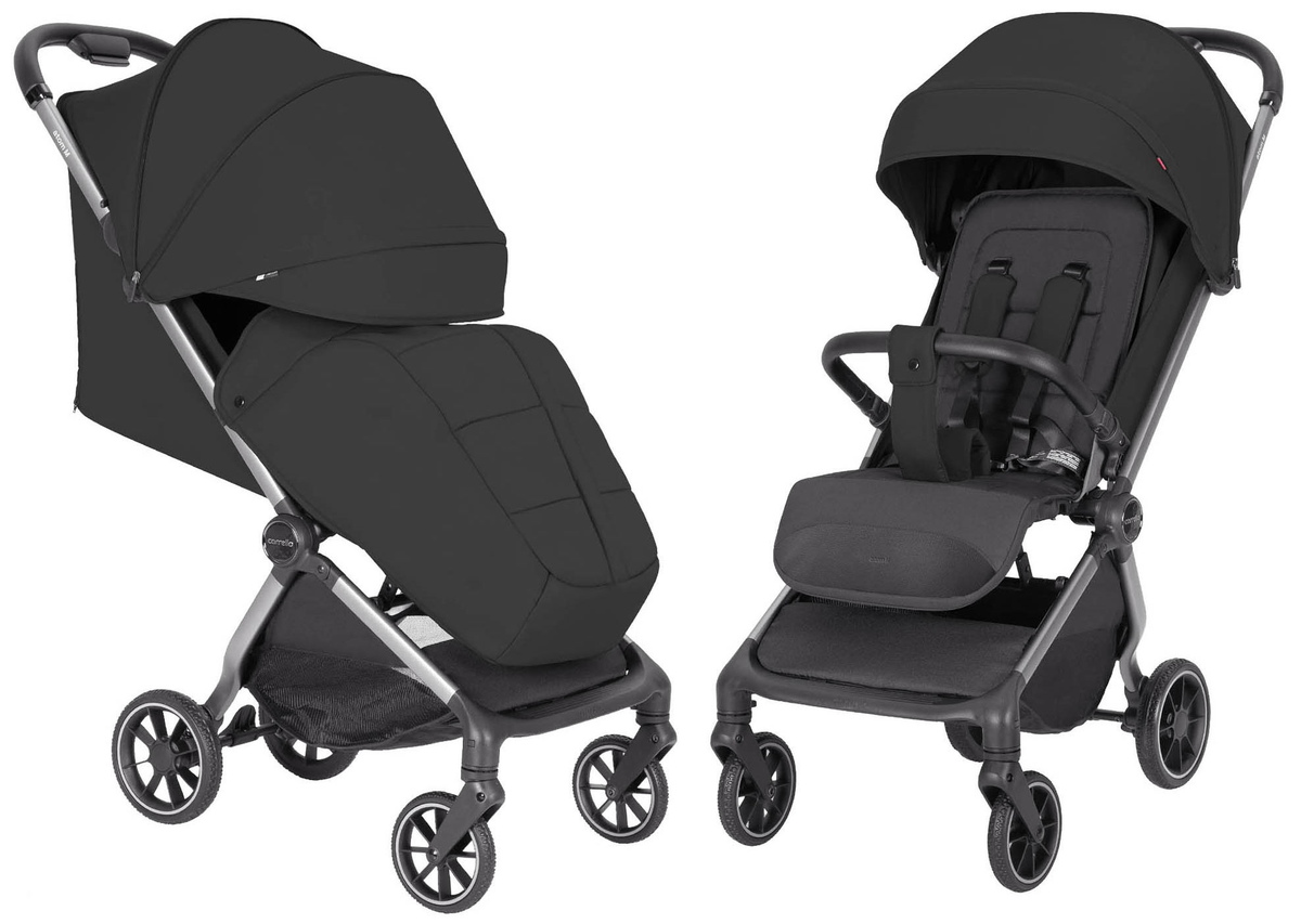 Коляска прогулочная Carrello Atom M CRL-5527 черный - фото 1