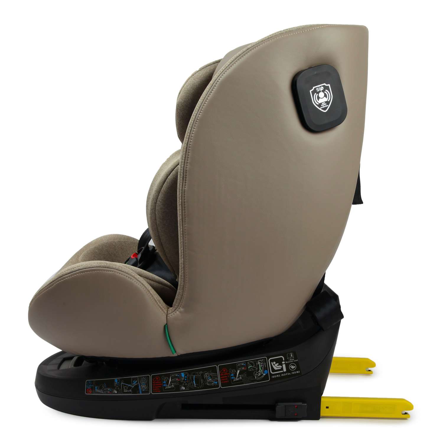 Автокресло Olsson Grow Up Beige Isofix 0+/1/2/3 (0-36 кг) - фото 13