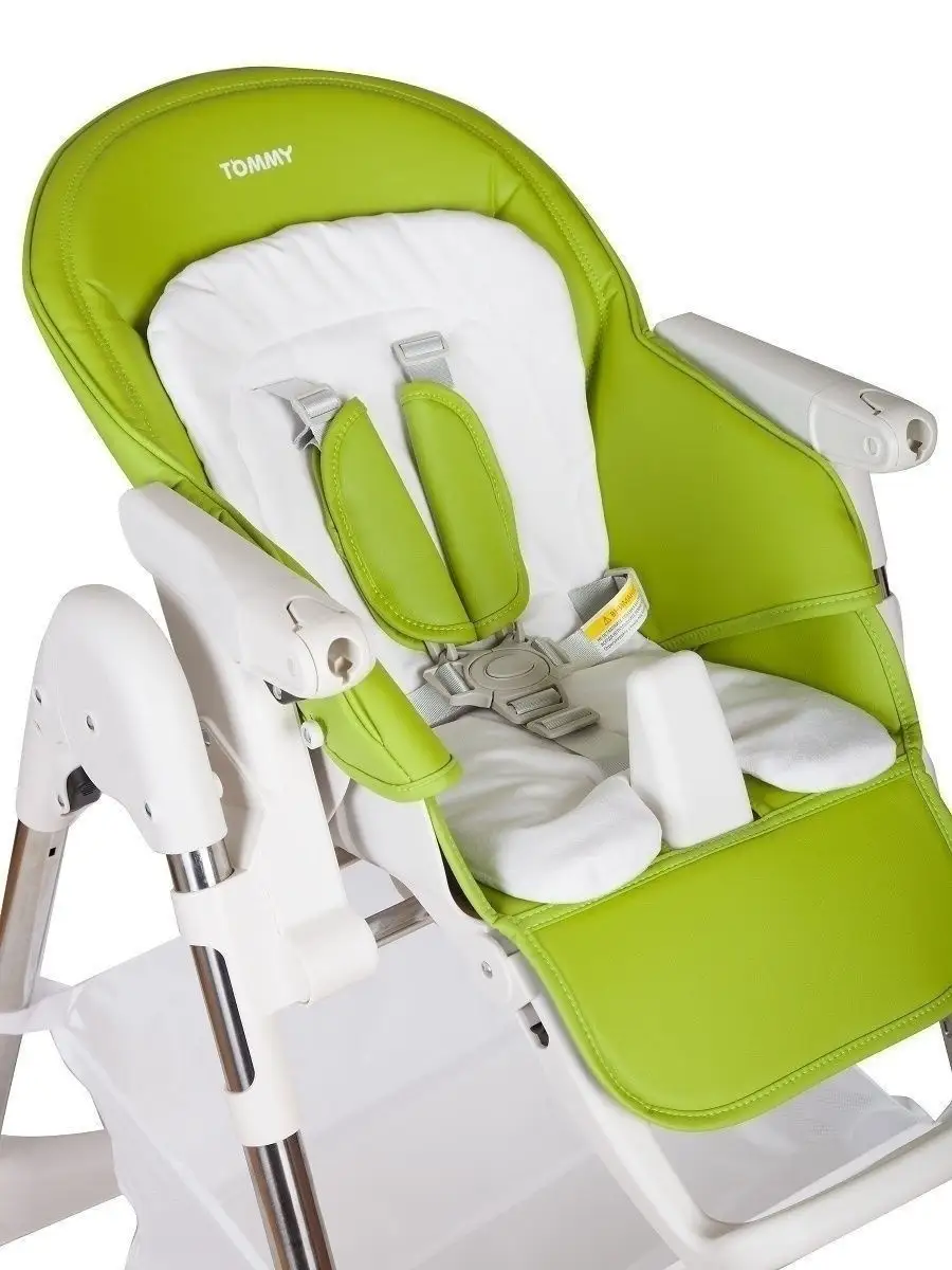 Стульчик для кормления TOMMY Bon appetit зеленый - фото 6