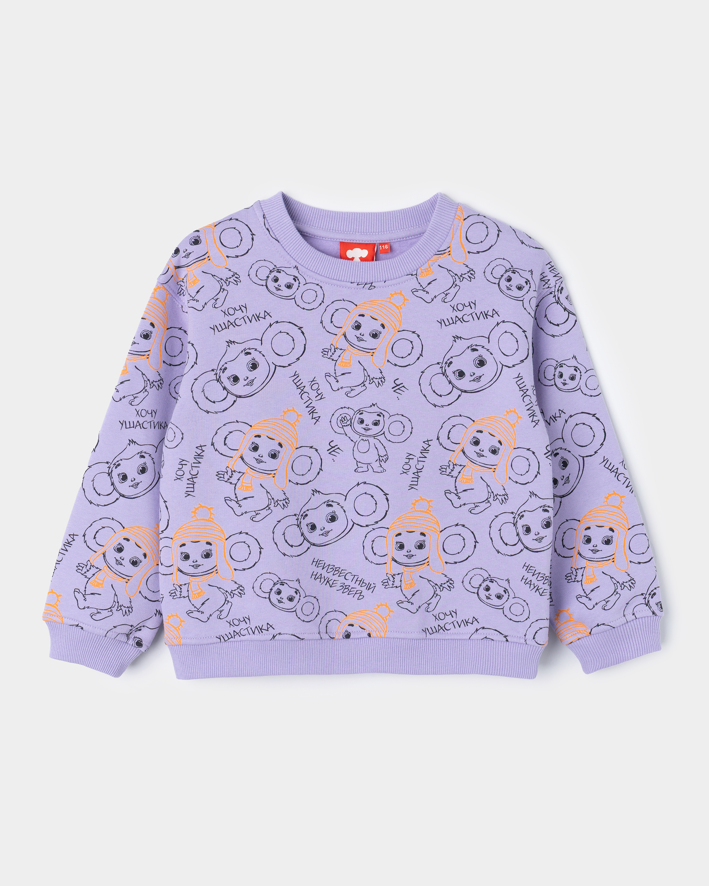 Свитшот Чебурашка S26LC3-5GJ05kg-77 - фото 1