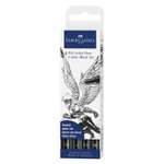 Ручка капиллярная Faber Castell 4 шт.